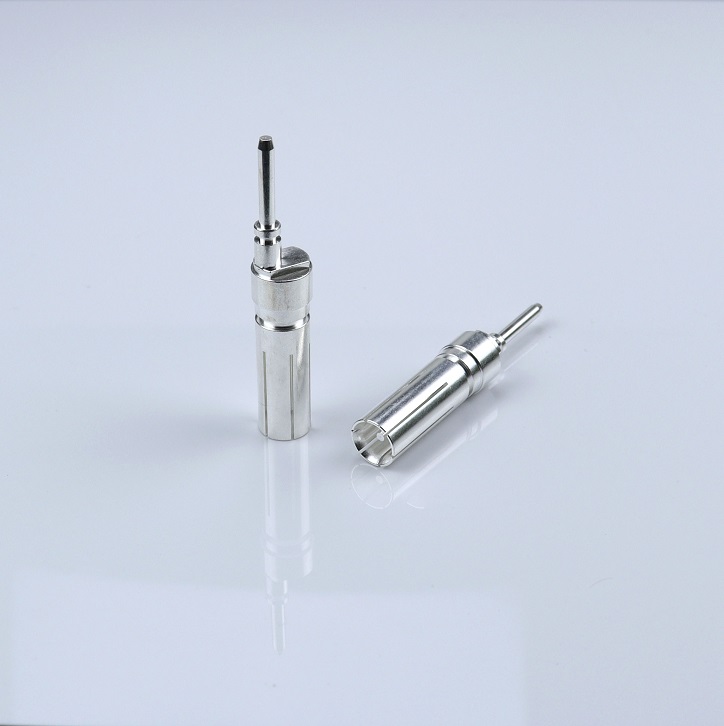 High Precision Connector Contact Brass Electric Connector Pins 