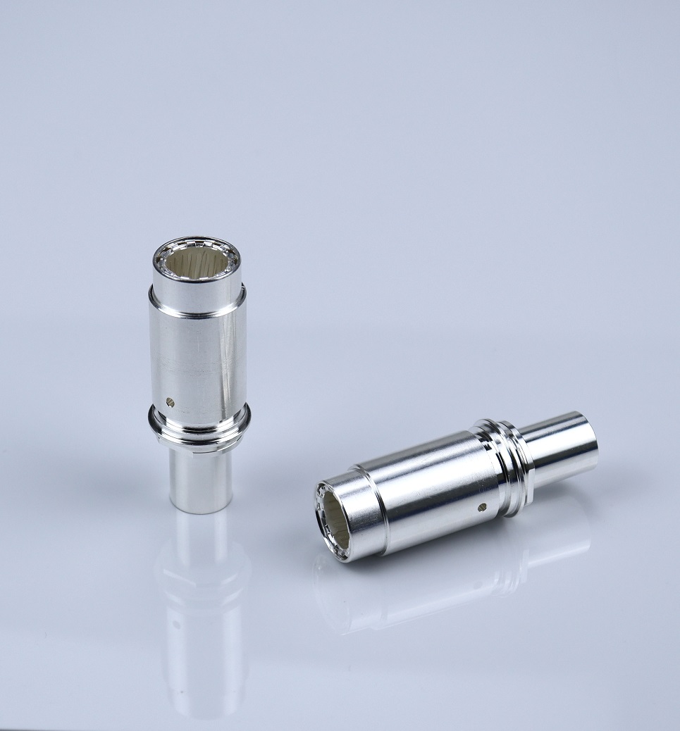 High Current CNC Lathe EV Charging Female Connector Terminals With Crown Spring