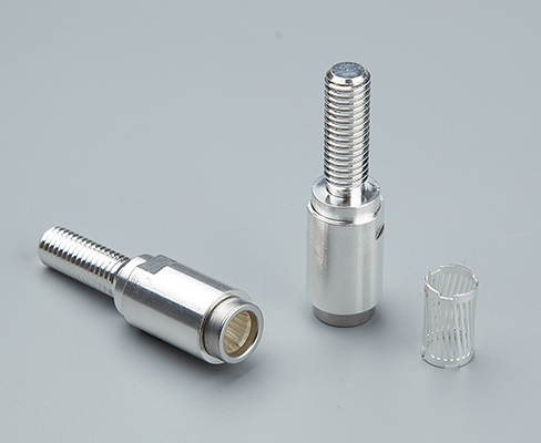Electrical Vehicle Charging Pile Spring Crown Connector Contact Socket 14x50mm